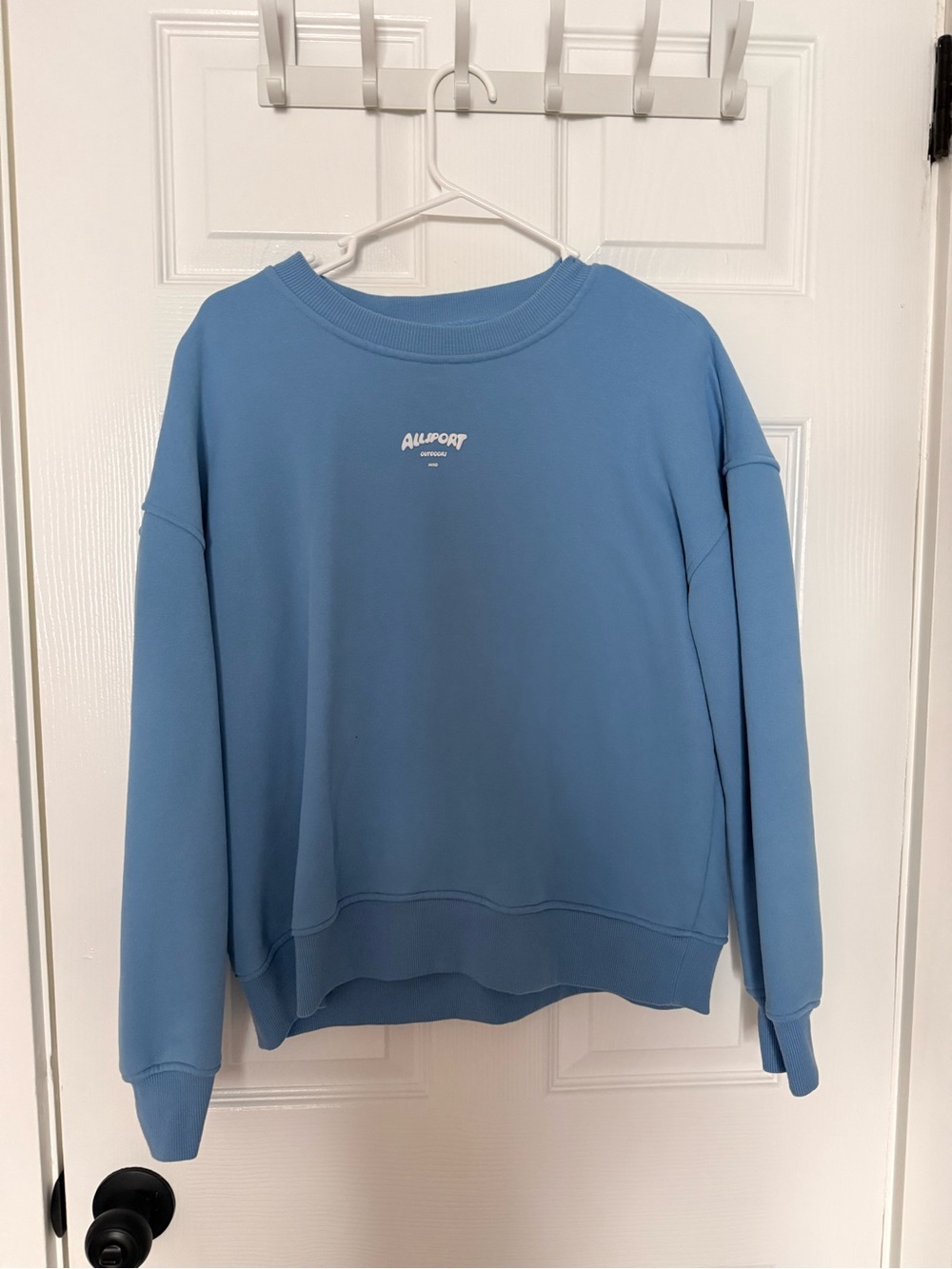 Wilo The Label Blue Crewneck Sweatshirt